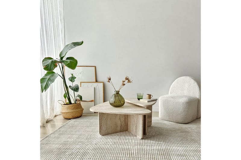 Jewa Soffbord 90 cm - Beige - Möbler - Bord & matgrupper - Soffbord
