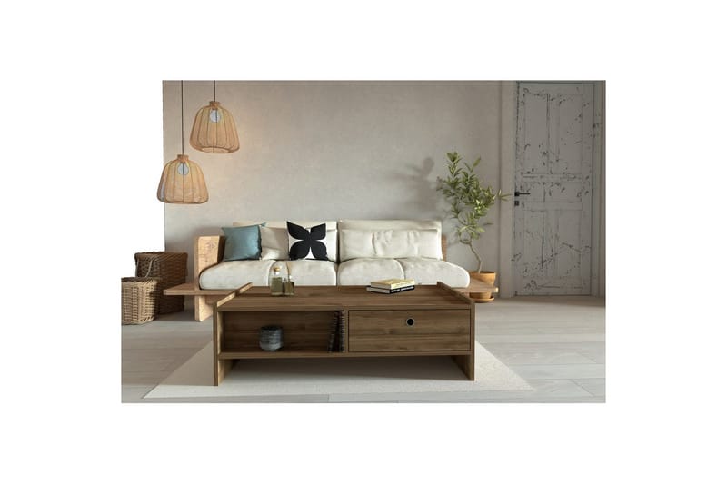 Jeyra Soffbord 110 cm - Valnöt - Möbler - Bord & matgrupper - Soffbord