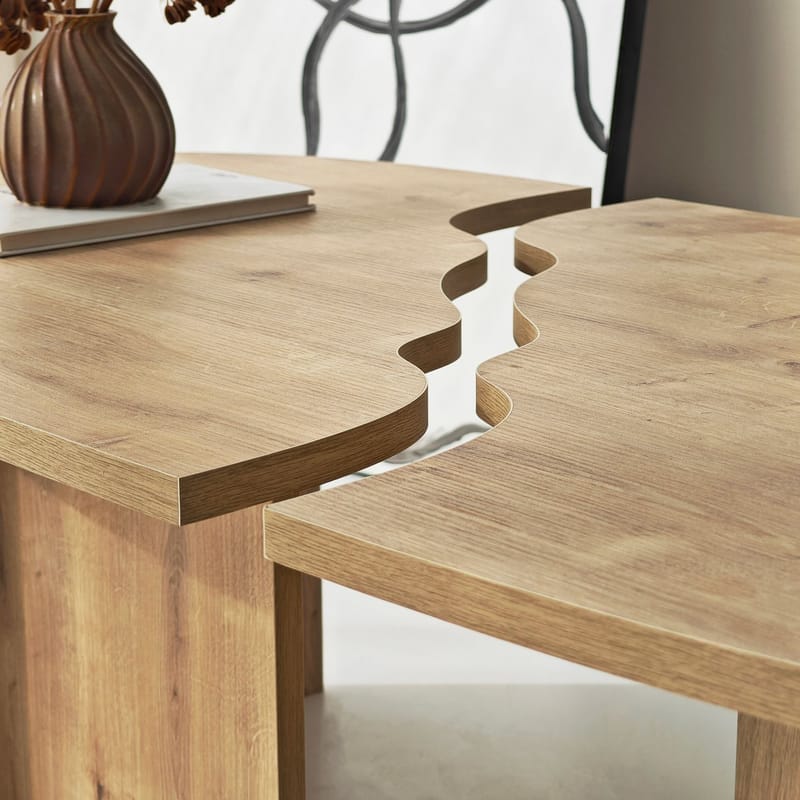 Jorvis Soffbord 120 cm Oval - Safir Ek - Möbler - Bord & matgrupper - Soffbord