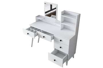 Junji Sminkbord 118,2x93,8 cm Vit - Hanah Home - Möbler - Bord & matgrupper - Sminkbord & toalettbord
