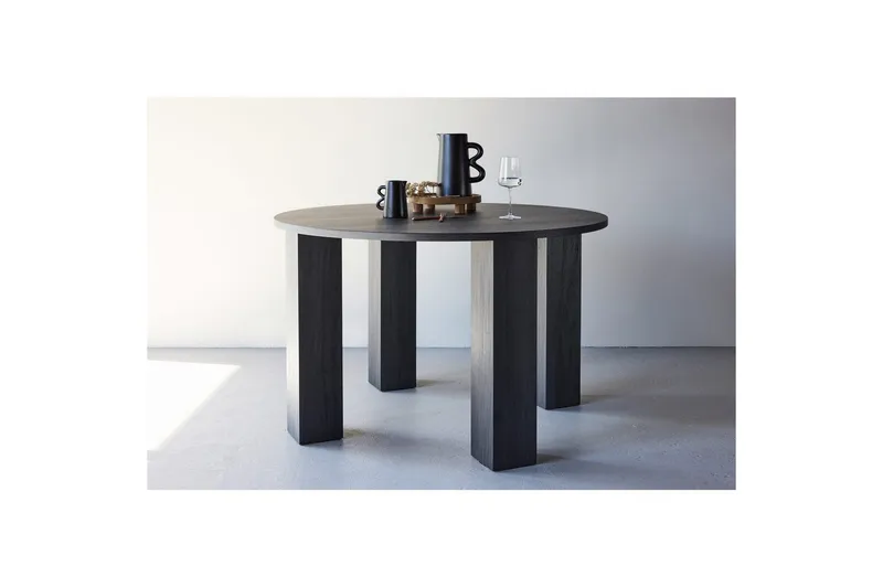 Juno Matbord 120 cm - Svart - Möbler - Bord & matgrupper - Matbord & köksbord