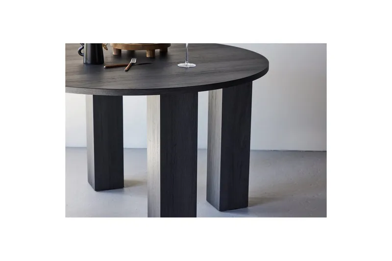 Juno Matbord 120 cm - Svart - Möbler - Bord & matgrupper - Matbord & köksbord