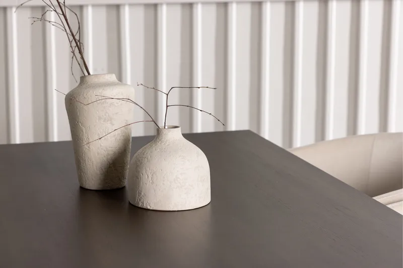 Kaseidon Matgrupp 120 cm Rektangulär med 4 Berit stolar - Beige - Möbler - Bord & matgrupper - Matgrupper