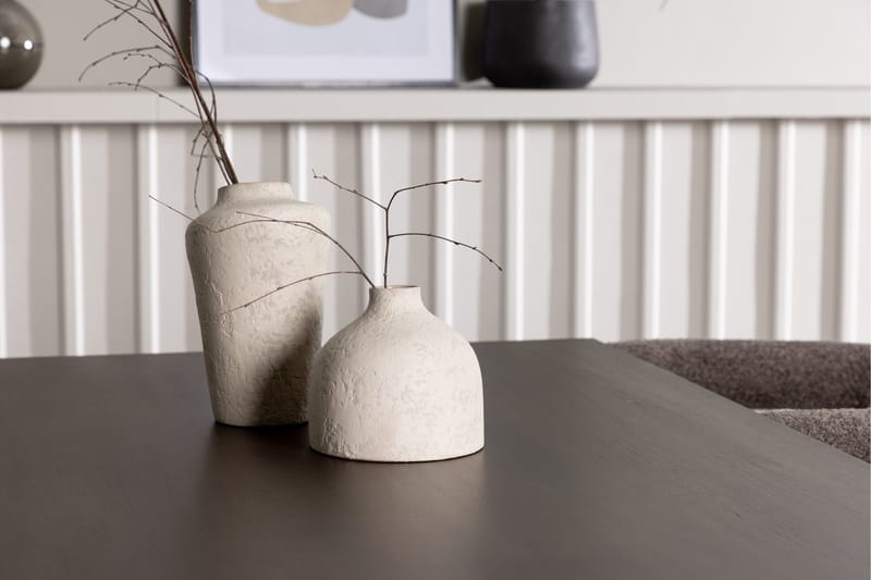 Kaseidon Matgrupp 120 cm Rektangulär med 4 Morning stolar - Brun - Möbler - Bord & matgrupper - Matgrupper