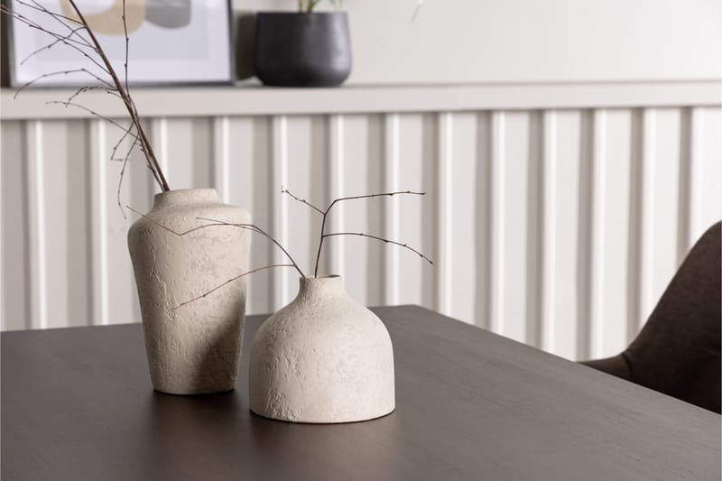 Kaseidon Matgrupp 120 cm Rektangulär med 4 Tomorrow stolar - Brun - Möbler - Bord & matgrupper - Matgrupper