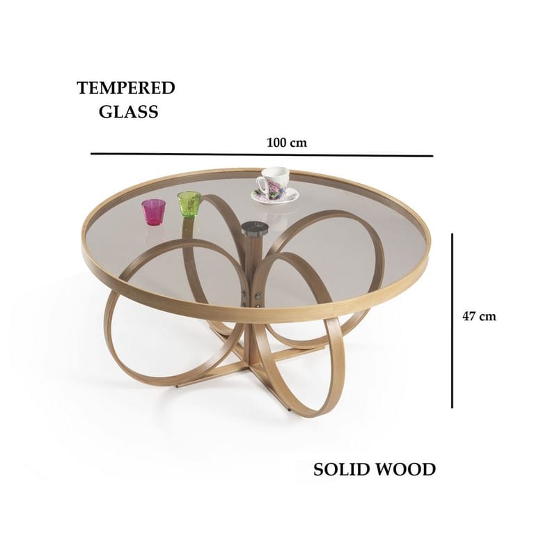 Kashiwa Soffbord 100 cm - Natur - Möbler - Bord & matgrupper - Soffbord