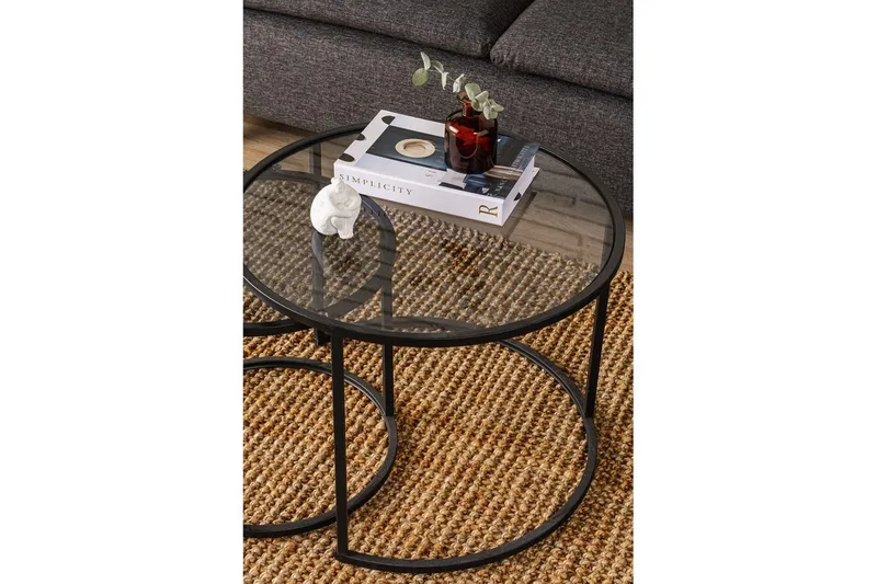 Kashiwa Soffbord 60 cm - Svart - Möbler - Bord & matgrupper - Soffbord