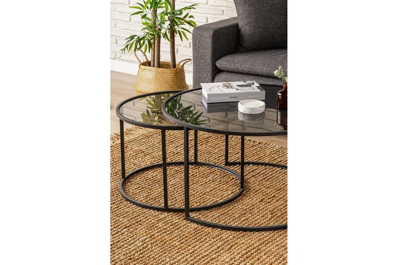 Kashiwa Soffbord 80 cm - Svart - Möbler - Bord & matgrupper - Soffbord