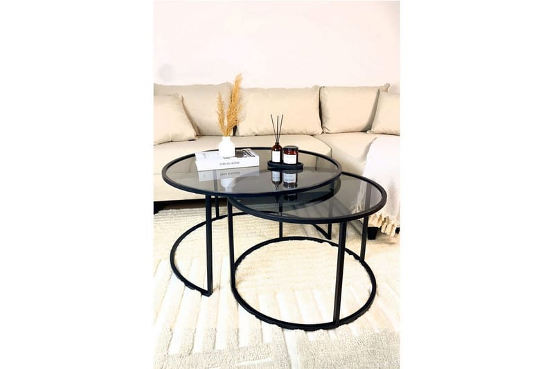 Kashiwa Soffbord 80 cm - Svart - Möbler - Bord & matgrupper - Soffbord