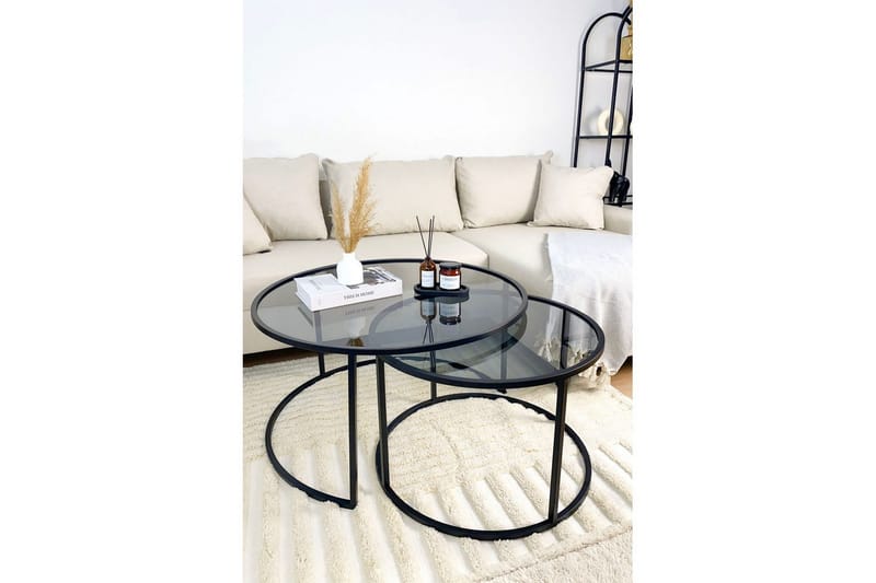 Kashiwa Soffbord 80 cm - Svart - Möbler - Bord & matgrupper - Soffbord