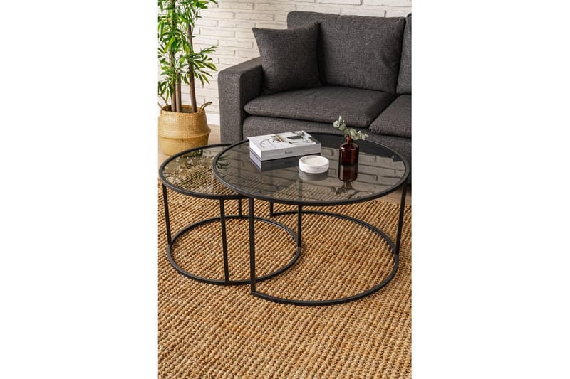 Kashiwa Soffbord 80 cm - Svart - Möbler - Bord & matgrupper - Soffbord