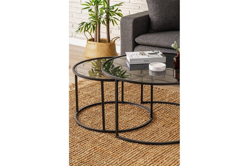 Kashiwa Soffbord 80 cm - Svart - Möbler - Bord & matgrupper - Soffbord