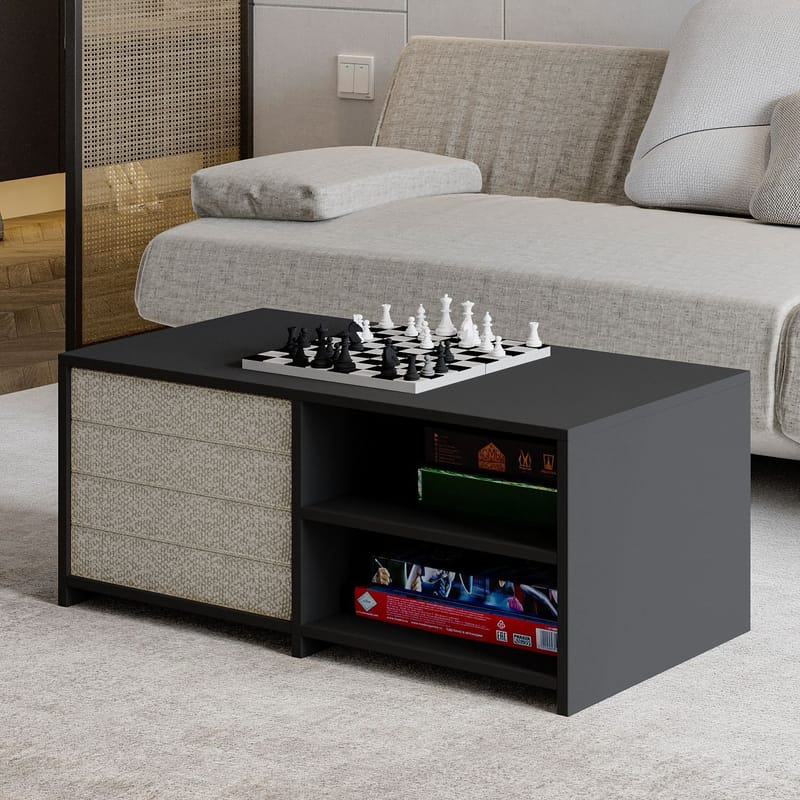 Kavon Soffbordsset 90x44,1x45 cm - Antracit - Möbler - Bord & matgrupper - Soffbord