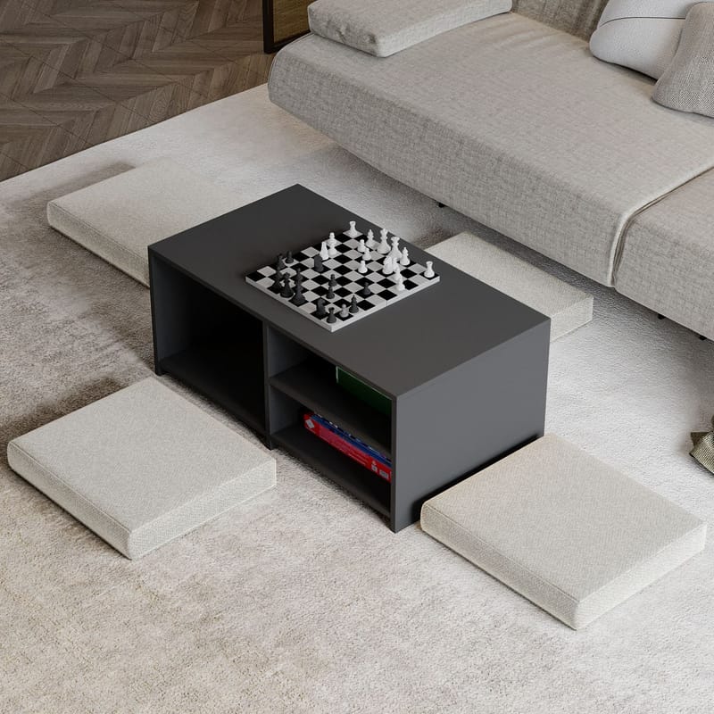 Kavon Soffbordsset 90x44,1x45 cm - Antracit - Möbler - Bord & matgrupper - Soffbord