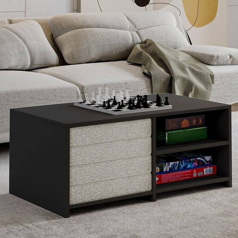 Kavon Soffbordsset 90x44,1x45 cm - Antracit - Möbler - Bord & matgrupper - Soffbord