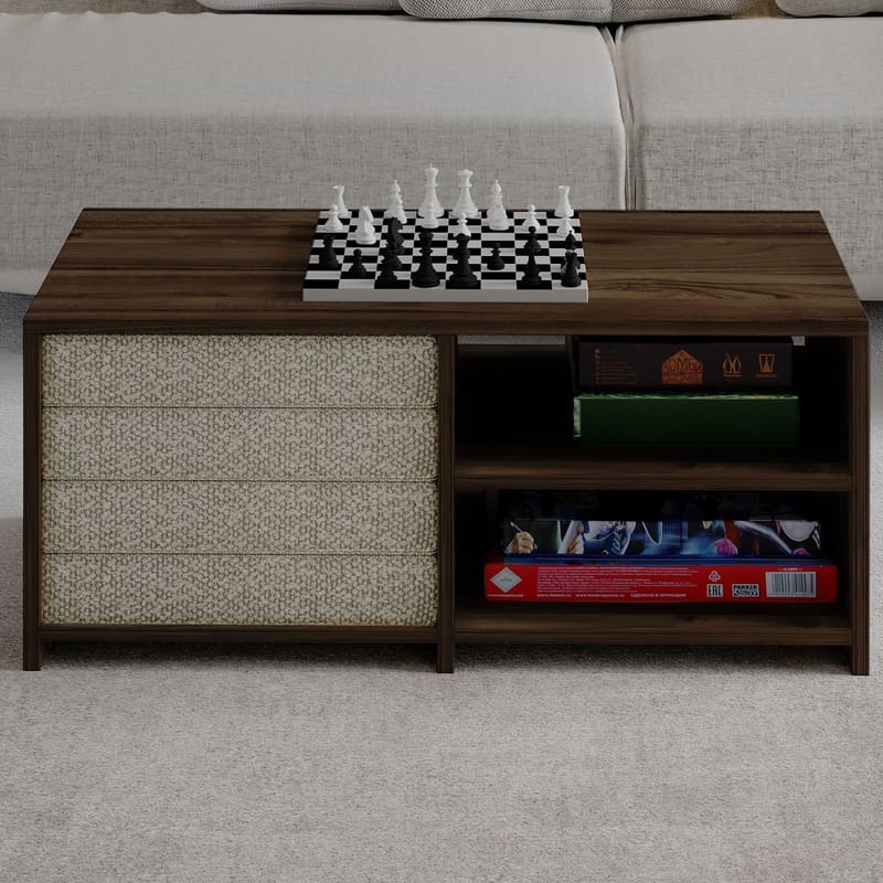 Kavon Soffbordsset 90x44,1x45 cm - Valnöt - Möbler - Bord & matgrupper - Soffbord