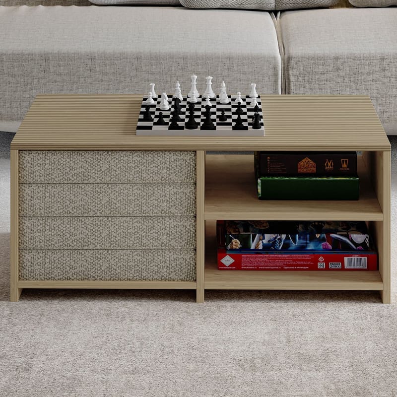 Kavon Soffbordsset 90x44,1x45 cm - Varm ek och safirek - Möbler - Bord & matgrupper - Soffbord