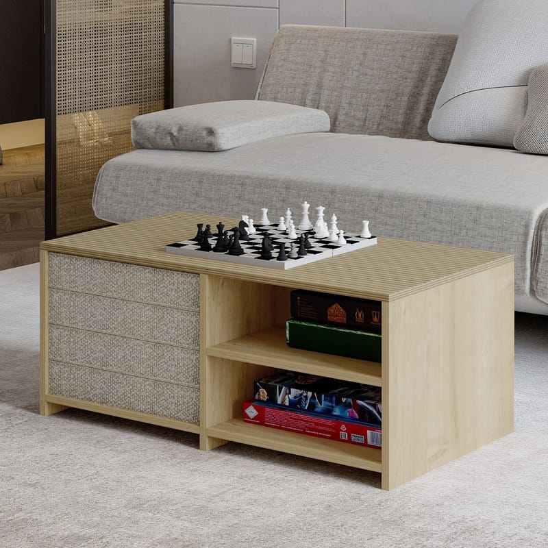 Kavon Soffbordsset 90x44,1x45 cm - Varm ek och safirek - Möbler - Bord & matgrupper - Soffbord