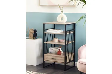 Keene Bokhylla 56 cm i Ek - Ljusbrun - Förvaring - Hylla - Bokhylla