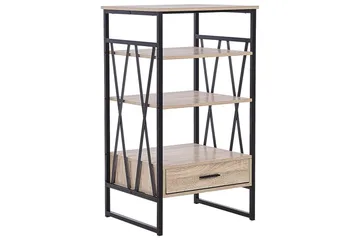 Keene Bokhylla 56 cm i Ek - Ljusbrun - Förvaring - Hylla - Bokhylla