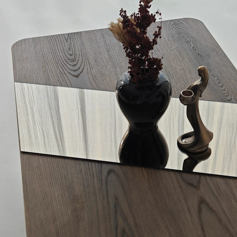 Kelrosin Soffbord Rektangulär - Bronzie Och Valnöt - Möbler - Bord & matgrupper - Soffbord