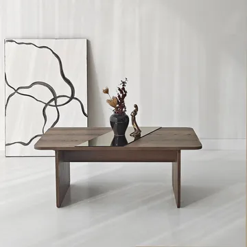 Kelrosin Soffbord Rektangulär - Bronzie/Valnöt - Möbler - Bord & matgrupper - Soffbord