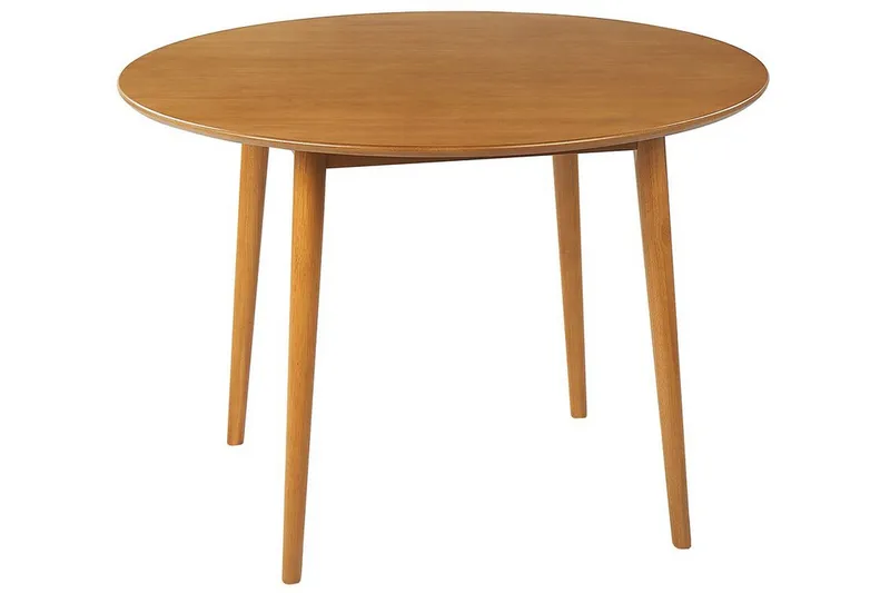 Kindersley Matbord 110 cm Rund, Ljusbrun