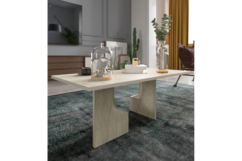 Kiros Soffbord 104 cm - Beige - Möbler - Bord & matgrupper - Soffbord