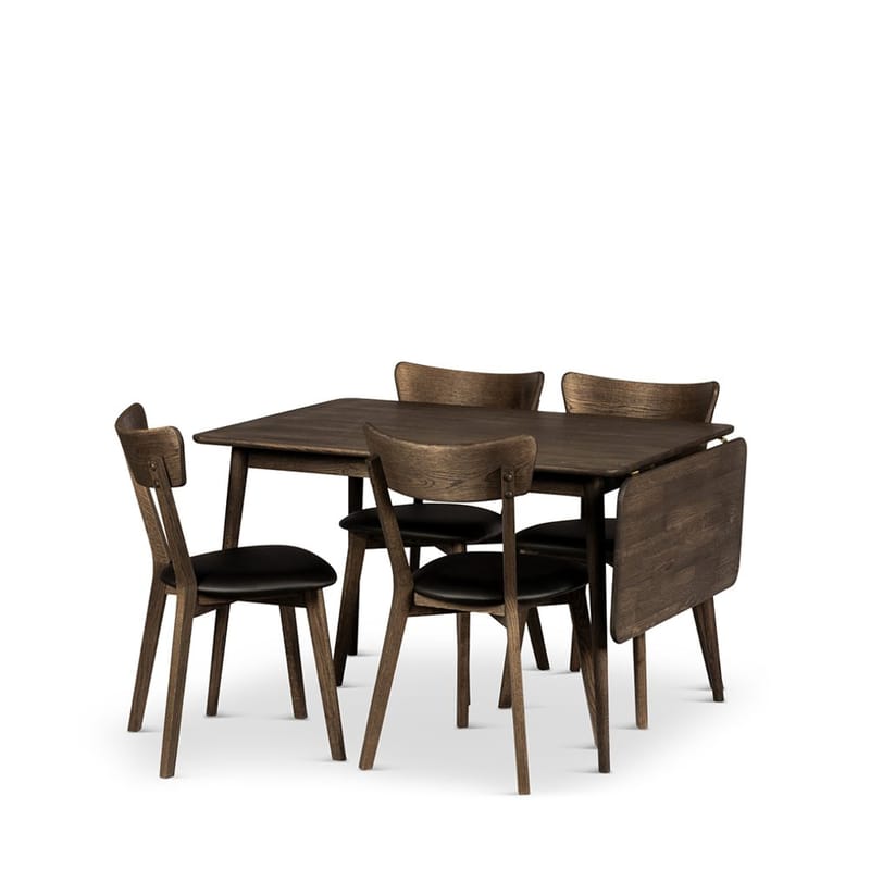 Klaffbord Nyborg 160 cm med Stolar, Bord och 4 st Ekeby-stolar