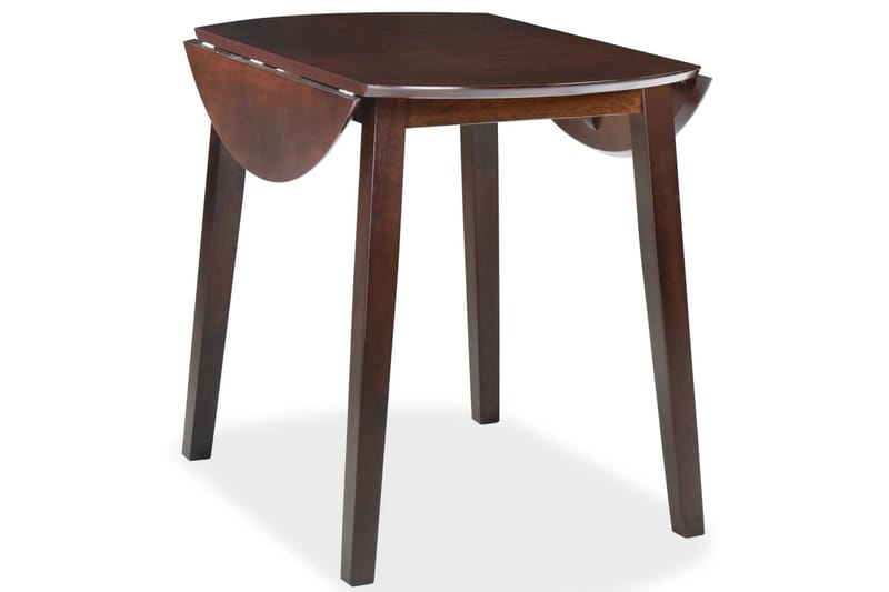 Klaffbord runt MDF brunt - Brun - Klaffbord & Hopfällbart bord