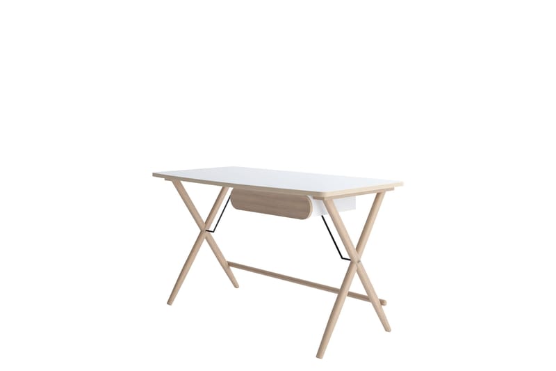 Aditiya Skrivbord 67x135 cm - Vit - Möbler - Bord & matgrupper - Kontorsbord - Skrivbord