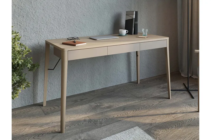 Aditiya Skrivbord 71x139 cm - Brun - Möbler - Bord & matgrupper - Kontorsbord - Skrivbord