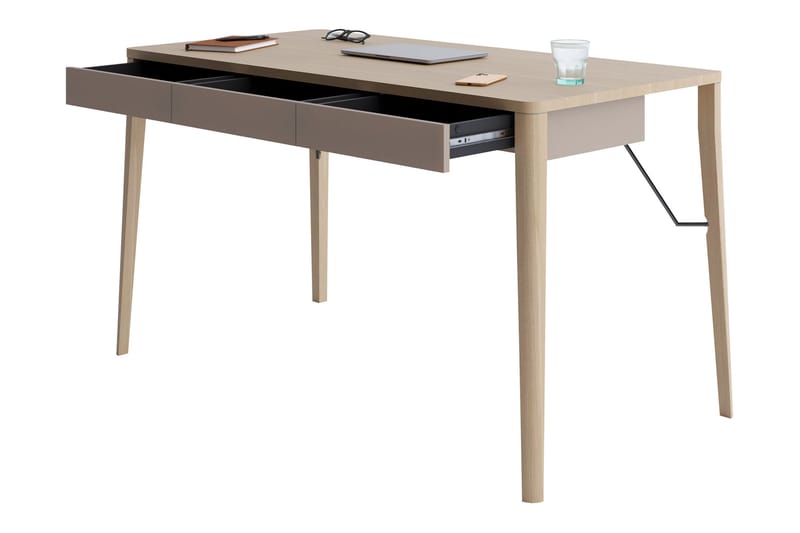 Aditiya Skrivbord 71x139 cm - Brun - Möbler - Bord & matgrupper - Kontorsbord - Skrivbord