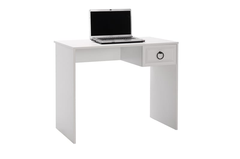 Ajra Skrivbord 90x51 cm Vit - Hanah Home - Möbler - Bord & matgrupper - Kontorsbord - Skrivbord