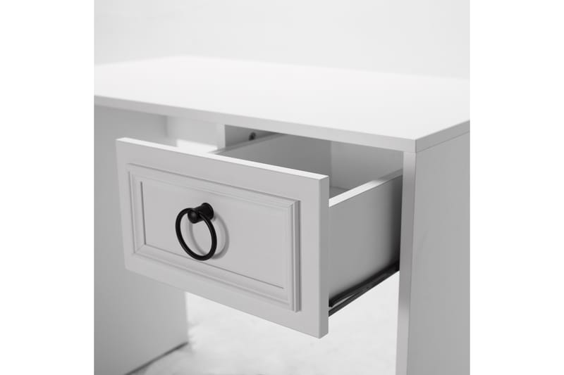 Ajra Skrivbord 90x51 cm Vit - Hanah Home - Möbler - Bord & matgrupper - Kontorsbord - Skrivbord