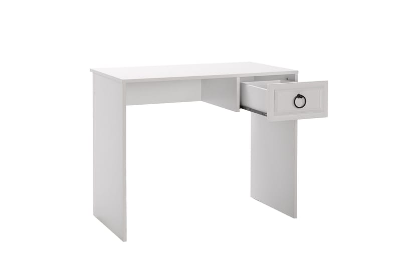 Ajra Skrivbord 90x51 cm Vit - Hanah Home - Möbler - Bord & matgrupper - Kontorsbord - Skrivbord