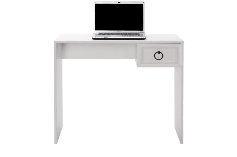 Ajra Skrivbord 90x51 cm Vit - Hanah Home - Möbler - Bord & matgrupper - Kontorsbord - Skrivbord