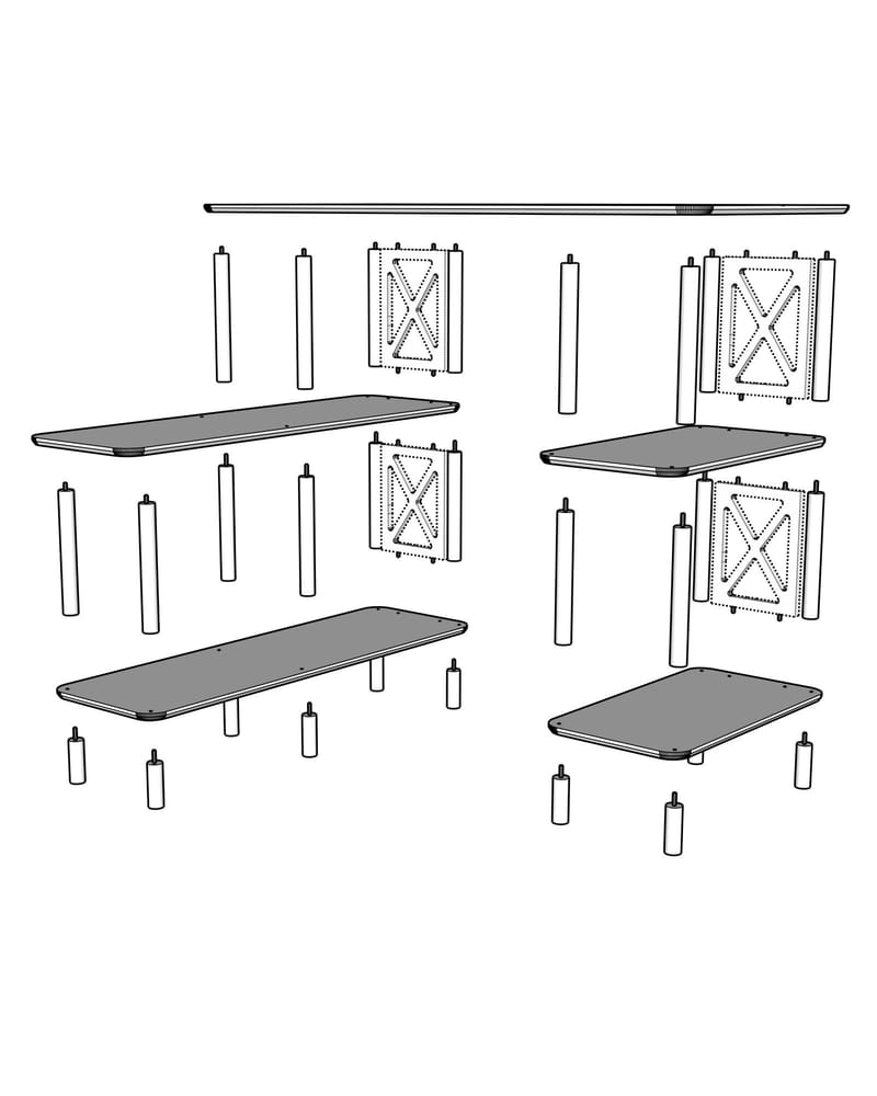 Akiliano Skrivbord 145 cm - Ek - Möbler - Bord & matgrupper - Kontorsbord - Skrivbord