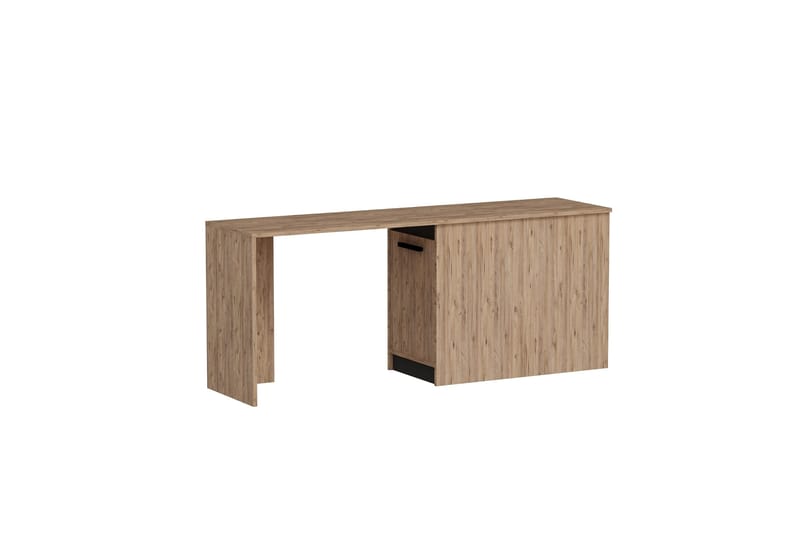 Akser Skrivbord 47x180 cm - Brun/Antracit - Möbler - Bord & matgrupper - Kontorsbord - Skrivbord