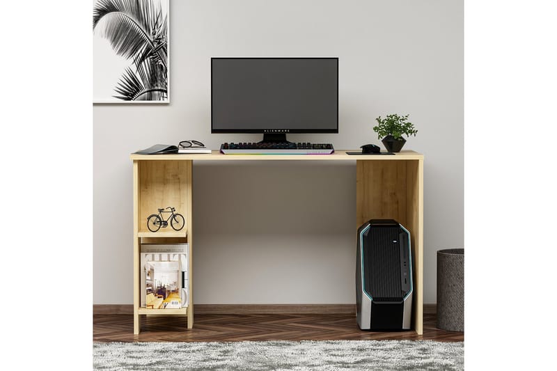 Alyasmin Skrivbord 120x60 cm Blå - Hanah Home - Möbler - Bord & matgrupper - Kontorsbord - Skrivbord