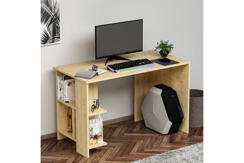 Alyasmin Skrivbord 120x60 cm Blå - Hanah Home - Möbler - Bord & matgrupper - Kontorsbord - Skrivbord