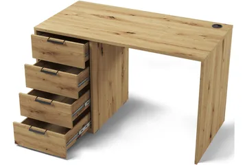 Barold Skrivbord 120x60 cm - Brun - Möbler - Bord & matgrupper - Kontorsbord - Skrivbord