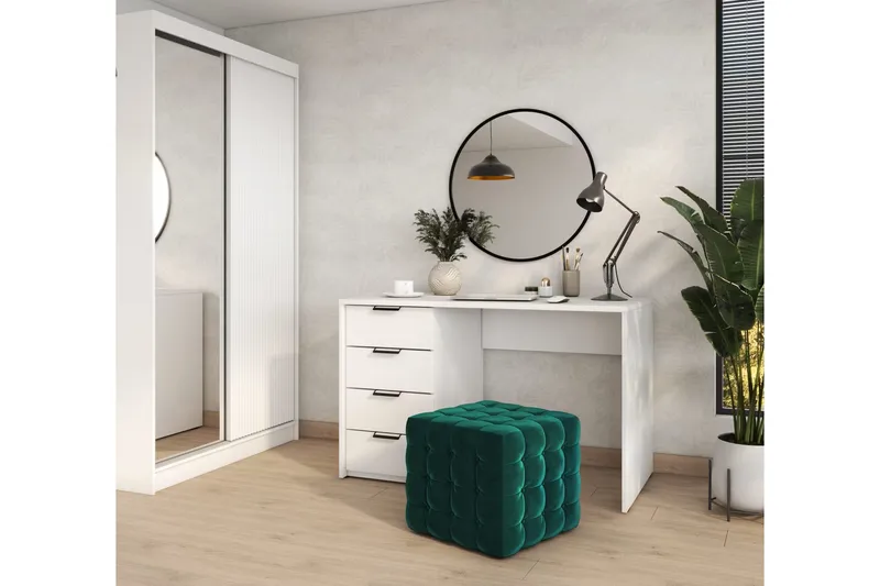 Barold Skrivbord 120x60 cm - Vit - Möbler - Bord & matgrupper - Kontorsbord - Skrivbord