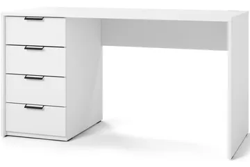 Barold Skrivbord 140x60 cm - Vit - Möbler - Bord & matgrupper - Kontorsbord - Skrivbord