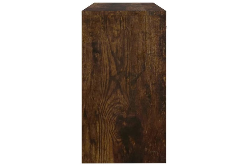 beBasic Skrivbord lådor & skåp rökfärgad ek 100x40x73cm konstruerat trä - Brown - Möbler - Bord & matgrupper - Kontorsbord - Skrivbord