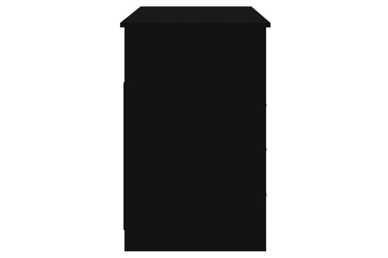 beBasic Skrivbord med lådor svart 102x50x76 cm konstruerat trä - Black - Möbler - Bord & matgrupper - Kontorsbord - Skrivbord