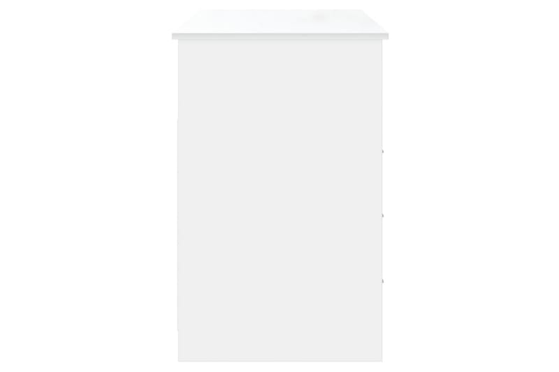 beBasic Skrivbord med lådor vit 102x50x76 cm konstruerat trä - White - Skrivbord