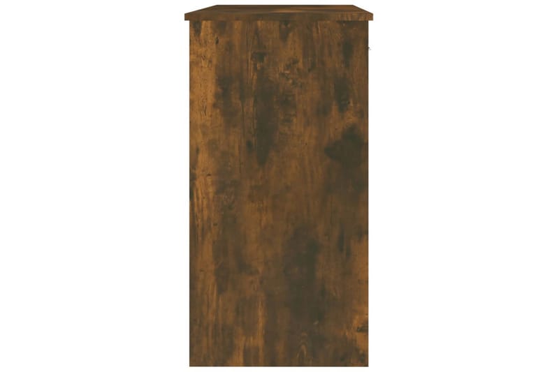 beBasic Skrivbord rökfärgad ek 80x40x75 cm konstruerat trä - Brown - Skrivbord