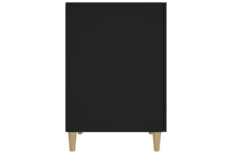 beBasic Skrivbord svart 140x50x75 cm konstruerat trä - Black - Möbler - Bord & matgrupper - Kontorsbord - Skrivbord