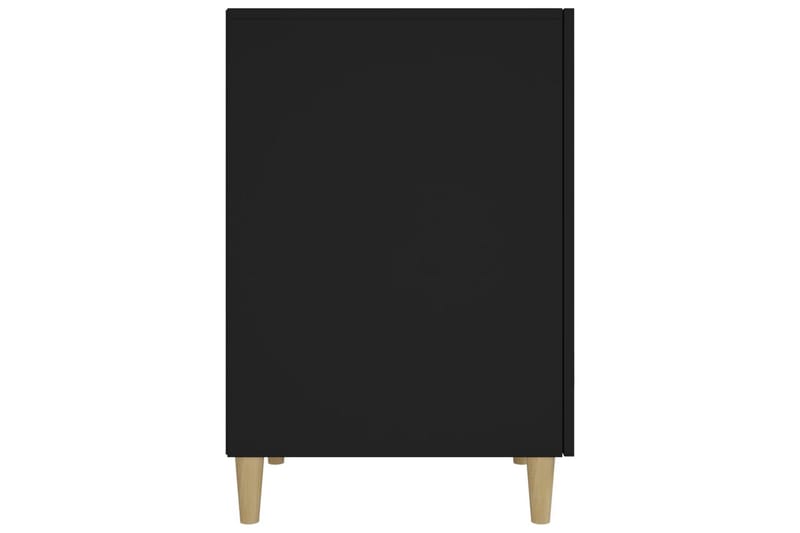 beBasic Skrivbord svart 140x50x75 cm konstruerat trä - Black - Skrivbord